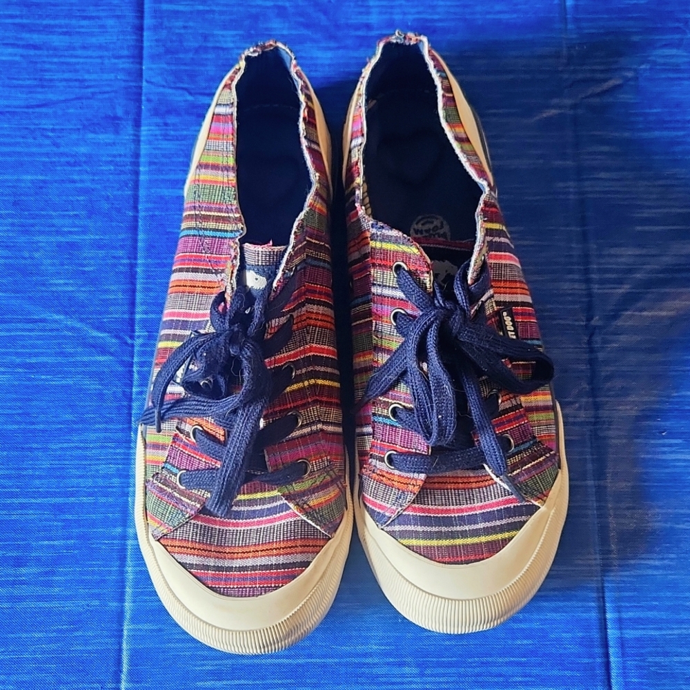 Rocket Dog Multicolor Striped Sneakers
